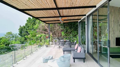 Panoramic Sea View Villa 3BR Paradise in Haad Yao – 照片 7