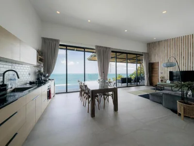 Panoramic Sea View Villa 3BR Paradise in Haad Yao – 照片 12